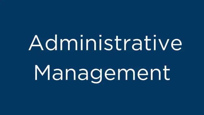 Administrative Management